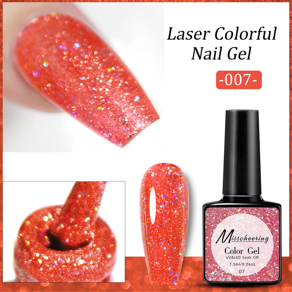 Diamond Dust UV-Nagelkunst-Set mit Lunar Legend Paillettenkleber