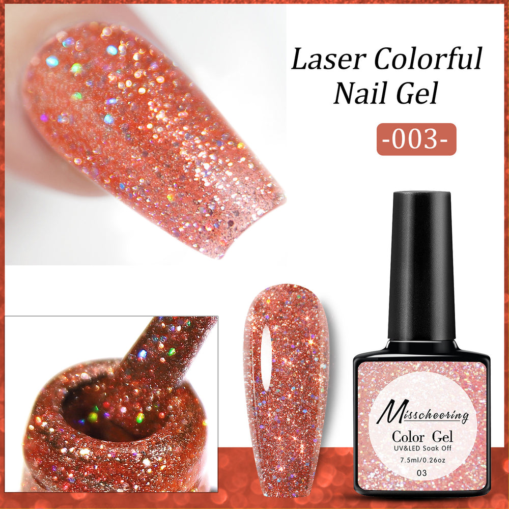 Diamond Dust UV-Nagelkunst-Set mit Lunar Legend Paillettenkleber