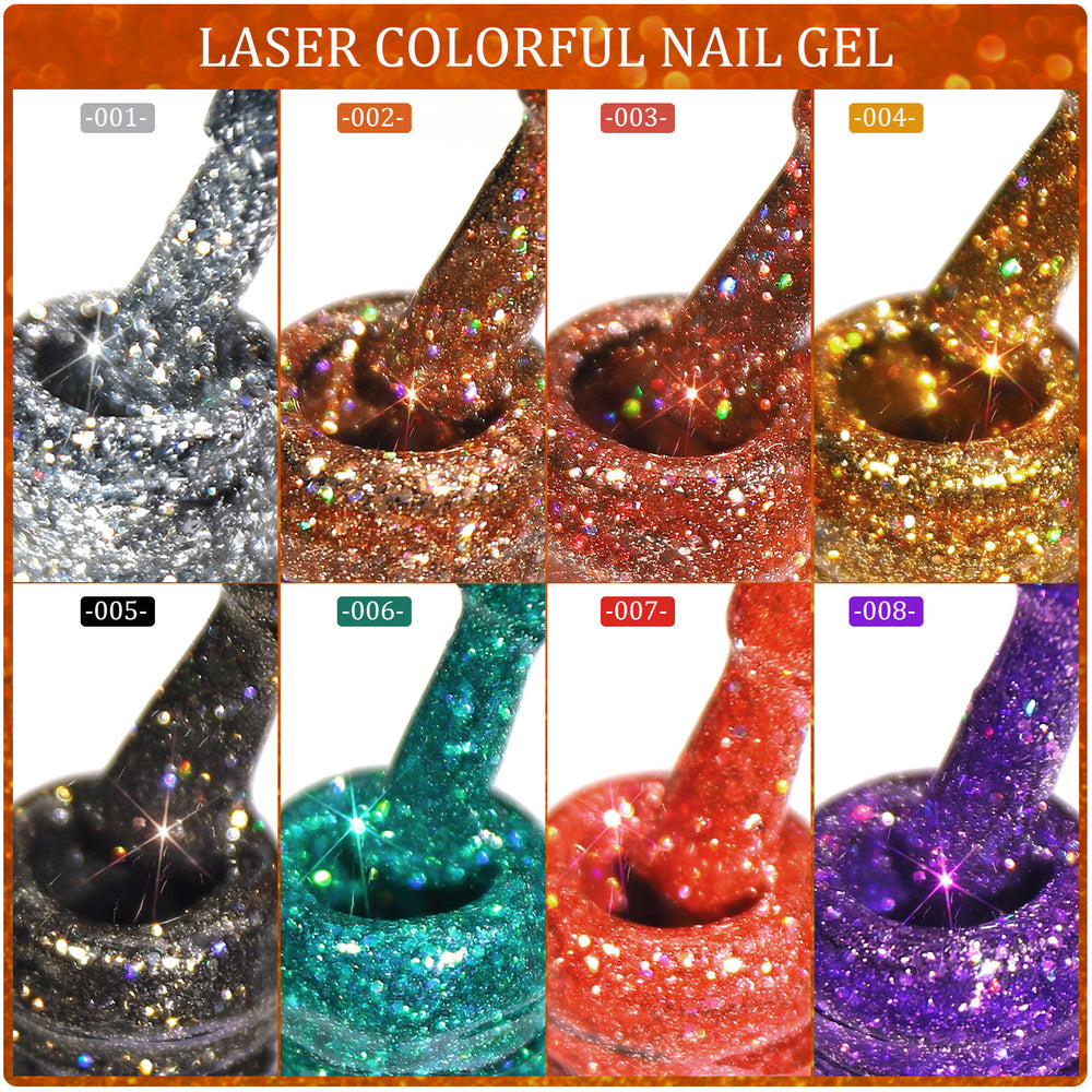 Diamond Dust UV-Nagelkunst-Set mit Lunar Legend Paillettenkleber