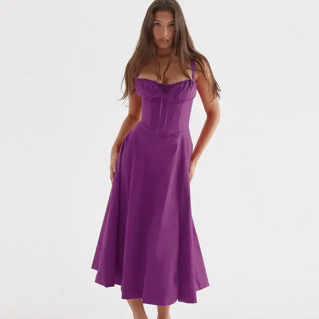 Bezauberndes florales Sommerkleid