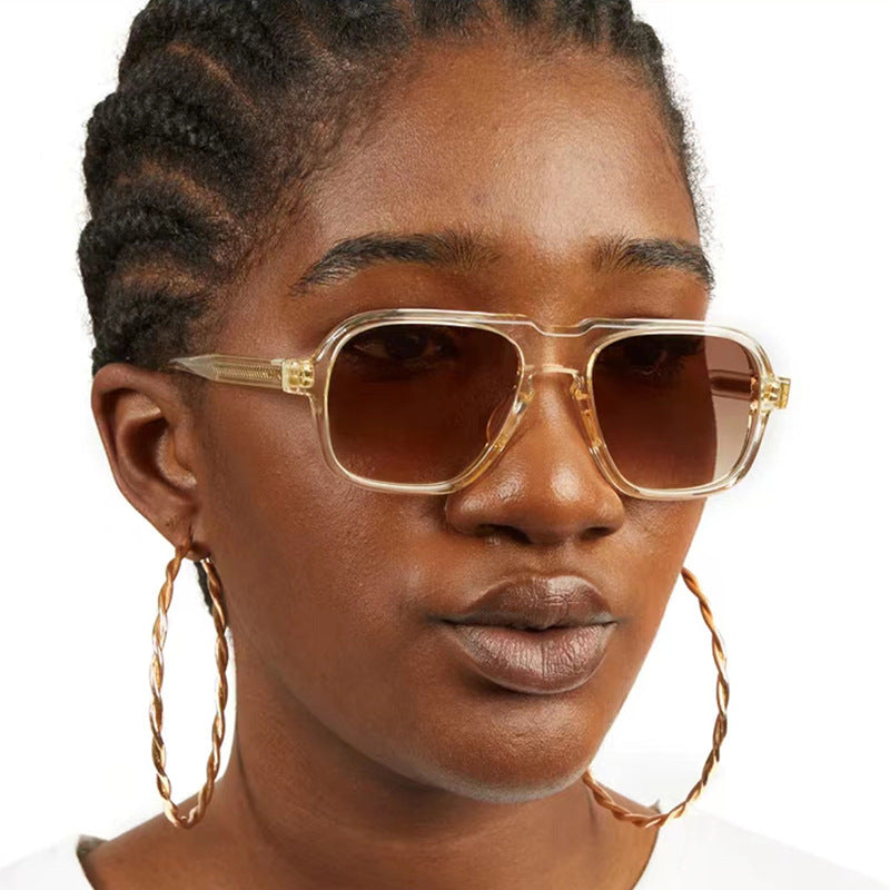 Vintage Oversized Rim Sunglasses for Men and Women