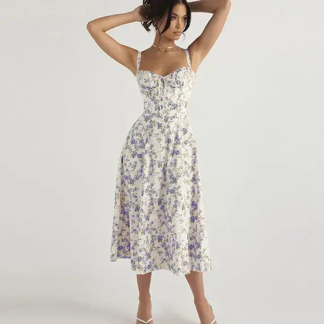 Enchanting Floral Summer Dress