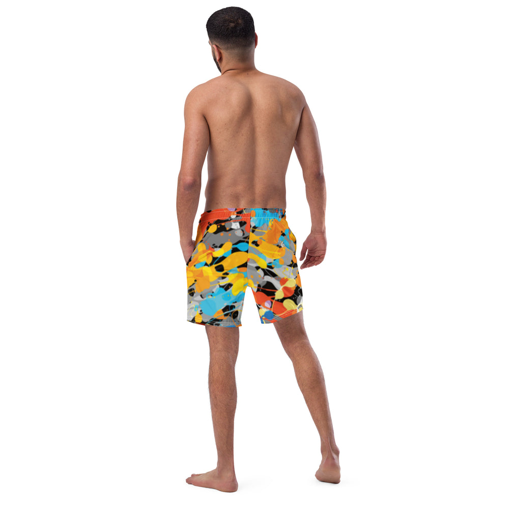 Quick-Dry Men's Beach Shorts with Anti-Chafe Liner