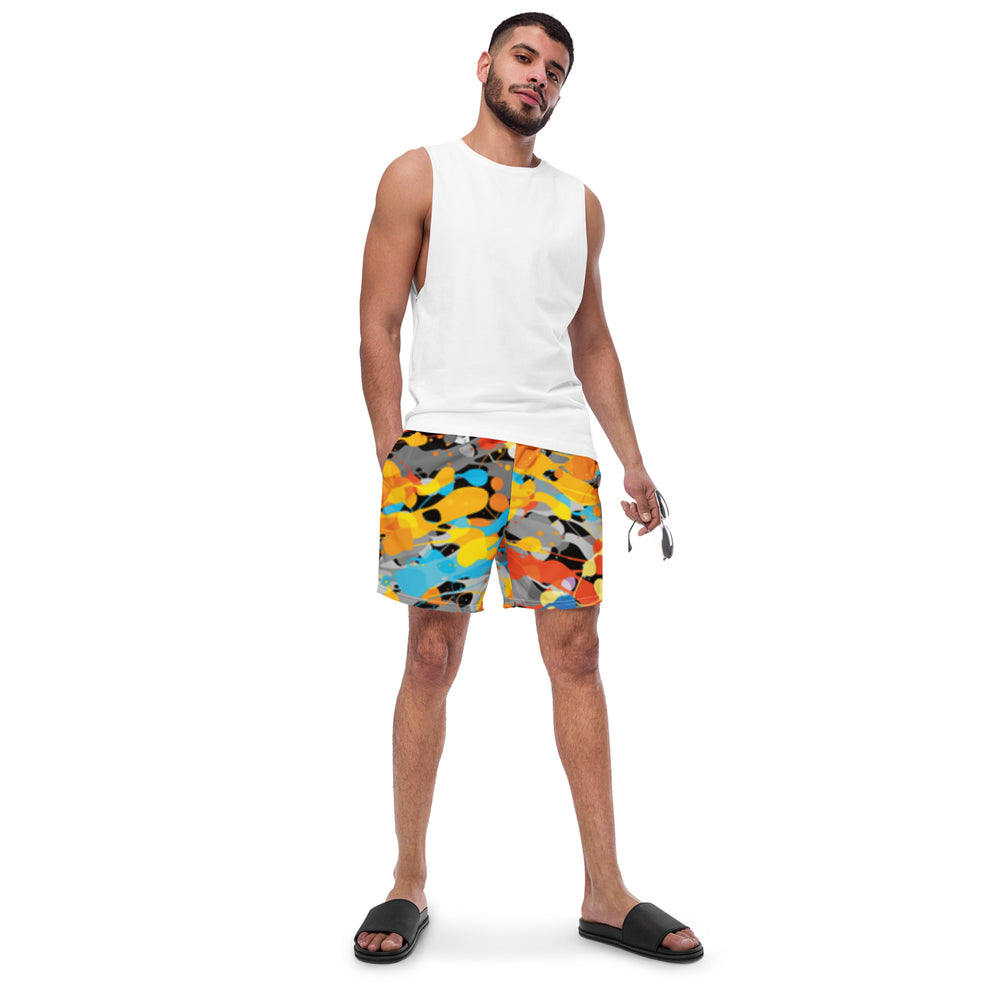 Quick-Dry Men's Beach Shorts with Anti-Chafe Liner