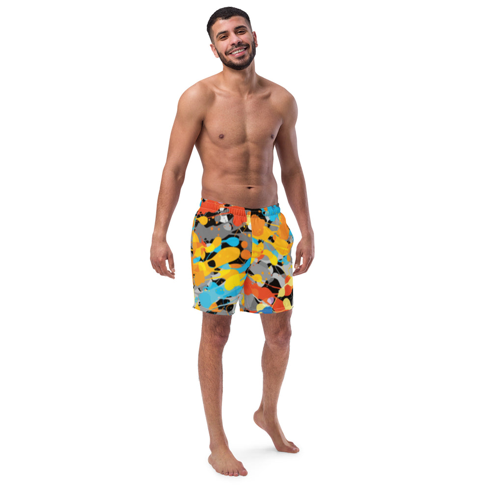 Quick-Dry Men's Beach Shorts with Anti-Chafe Liner