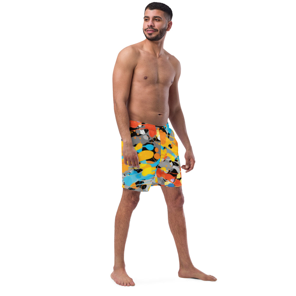 Quick-Dry Men's Beach Shorts with Anti-Chafe Liner