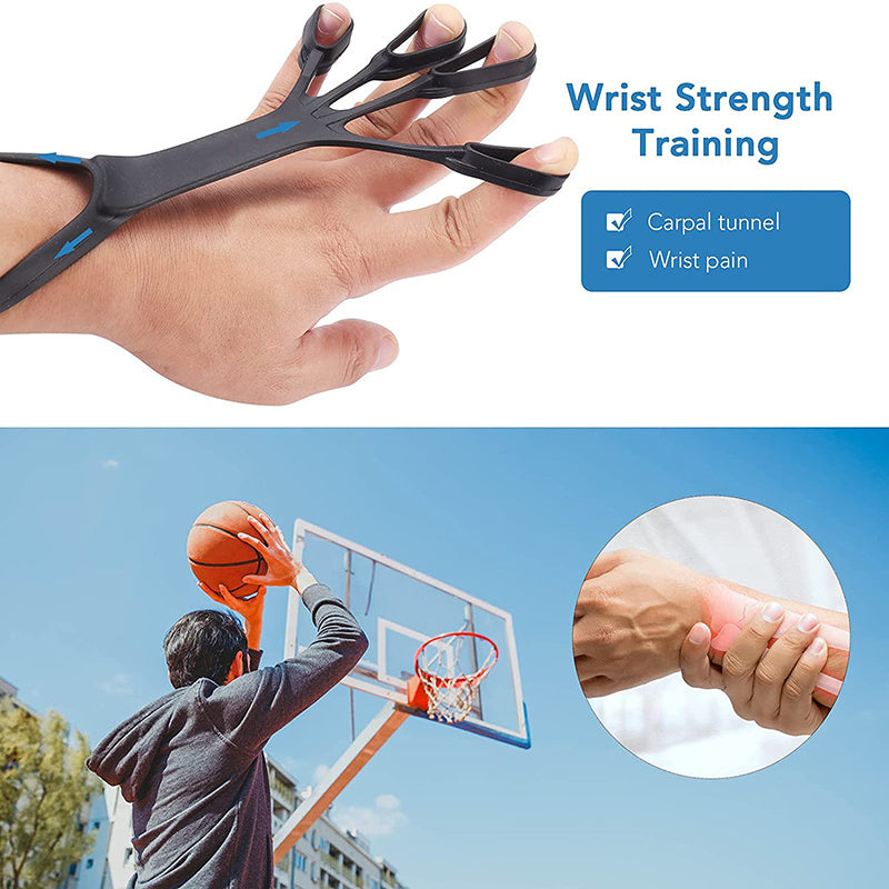 Finger Strength Silicone Grip Trainer for Pain Relief and Rehabilitation