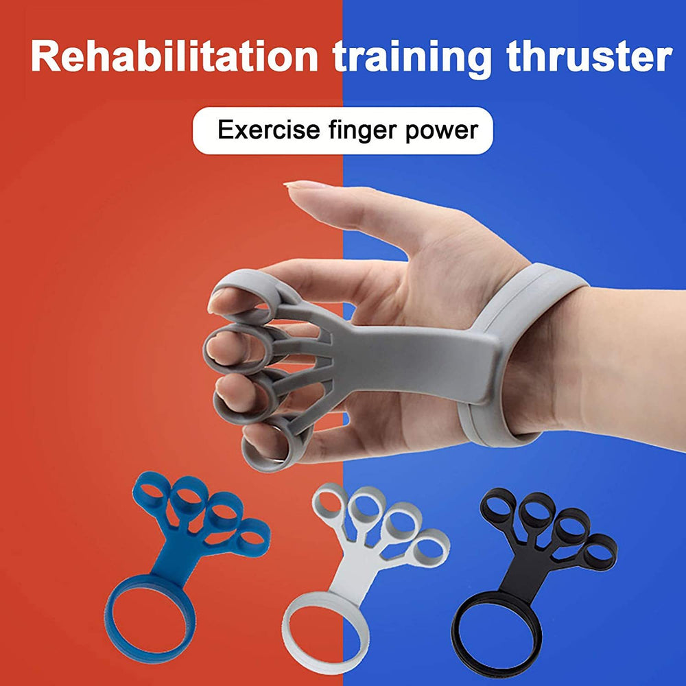 Trainer di presa in silicone per la forza delle dita per alleviare il dolore e la riabilitazione