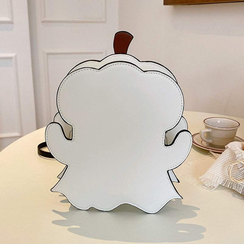 Creative 3D Cartoon Pumpkin and Ghost Shoulder Bags for Women – Cute Cell Phone Purses and Novelty Candy Crossbody Bags