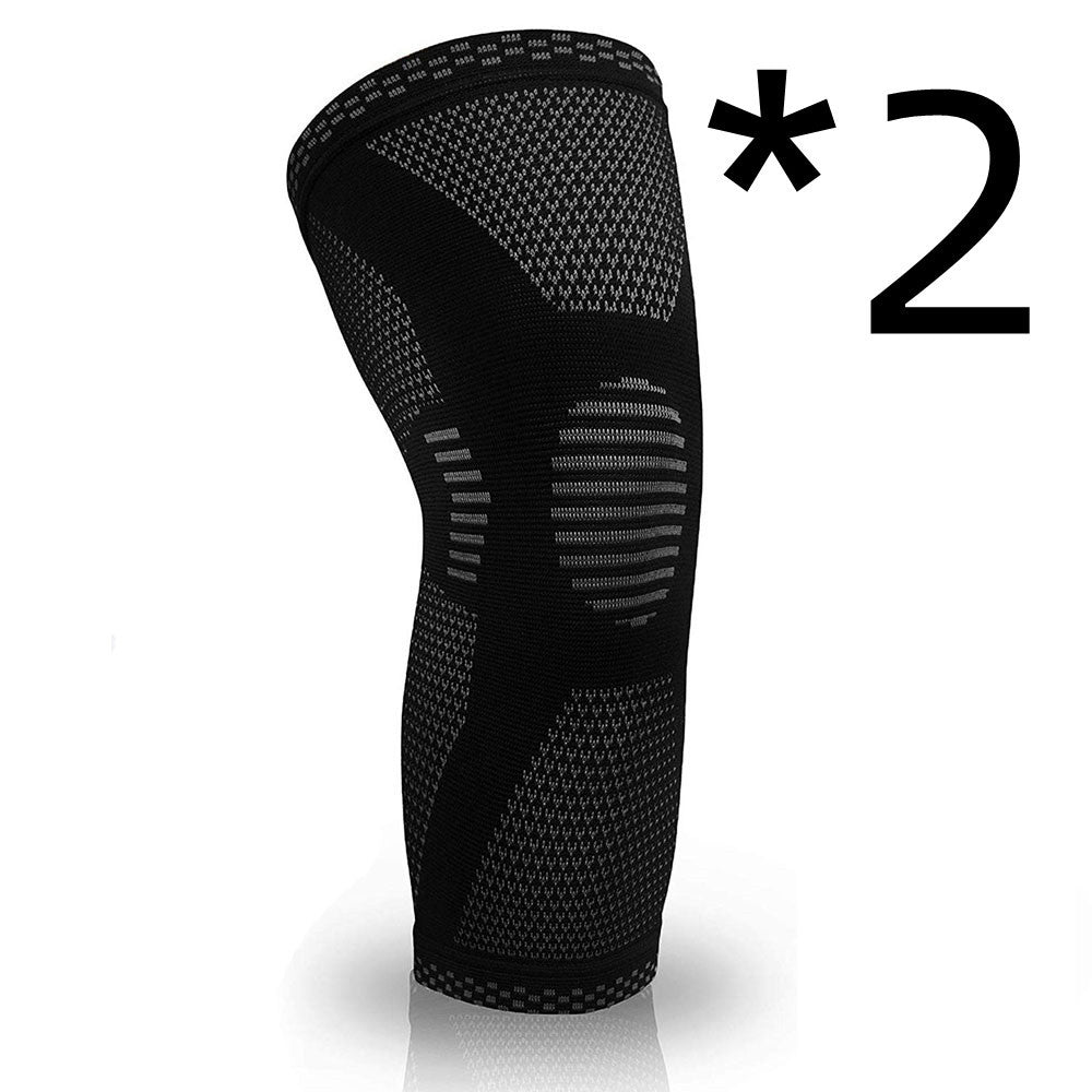 Knitted Nylon Sports Knee Pads for Adults - Multi-Sport Protective Gear