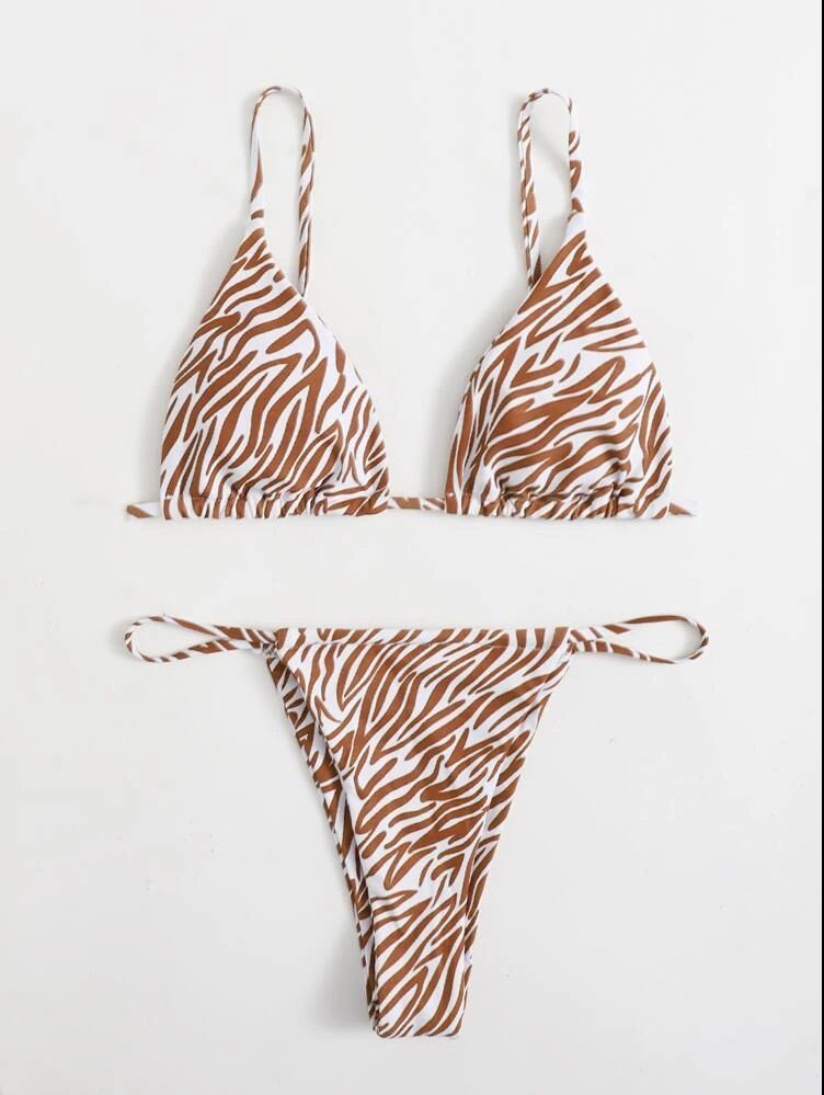 Elegant Women's Three-Piece Swimsuit Set for Summer Fun