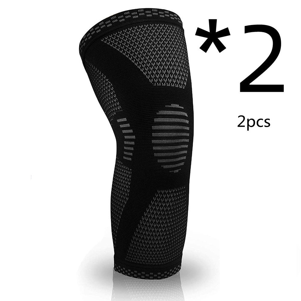 Knitted Nylon Sports Knee Pads for Adults - Multi-Sport Protective Gear