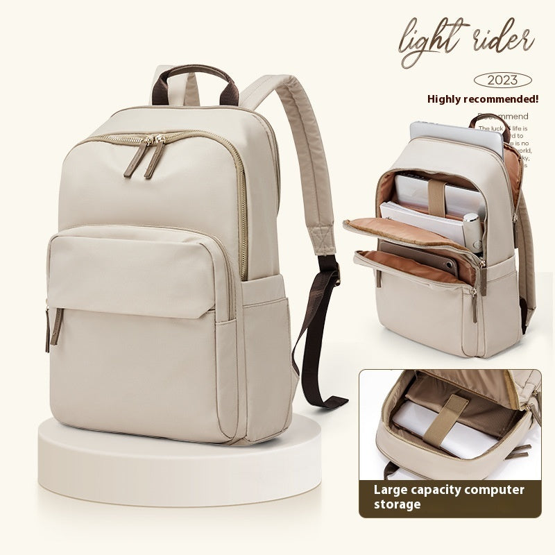 Stylish Lightweight Nylon Backpack for Women - Perfect for Travel and Daily Use