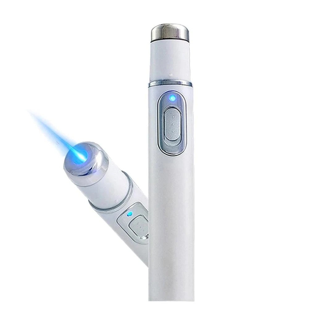 Photon Blue Light Acne Treatment Laser Pen for Radiant Skin Renewal