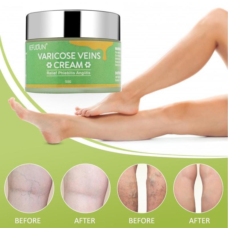 Vein Repair Cream with Sophora japonica and Safflower Extracts